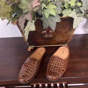 Beautiful Brown Slip in Comfortview Shoes